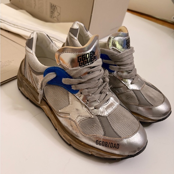 NWT 🩶👟 WOMEN’S GOLDEN GOOSE DAD STAR SNEAKERS - SIZE 36 - Picture 8 of 14